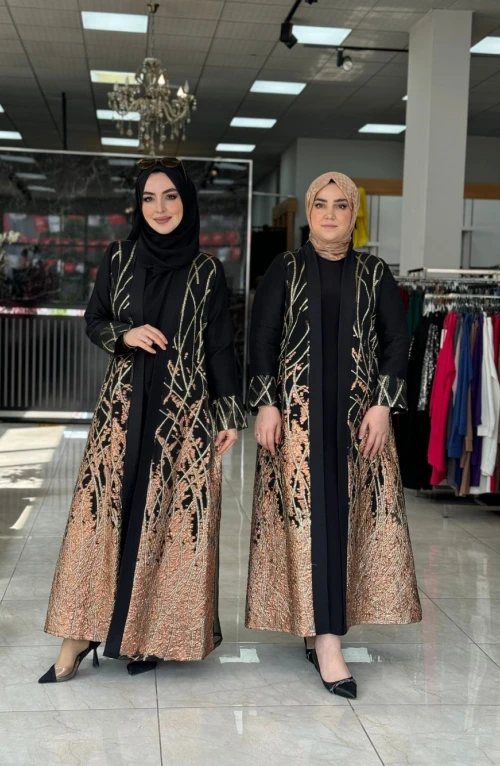 Kaftan İkili Takım Bakır